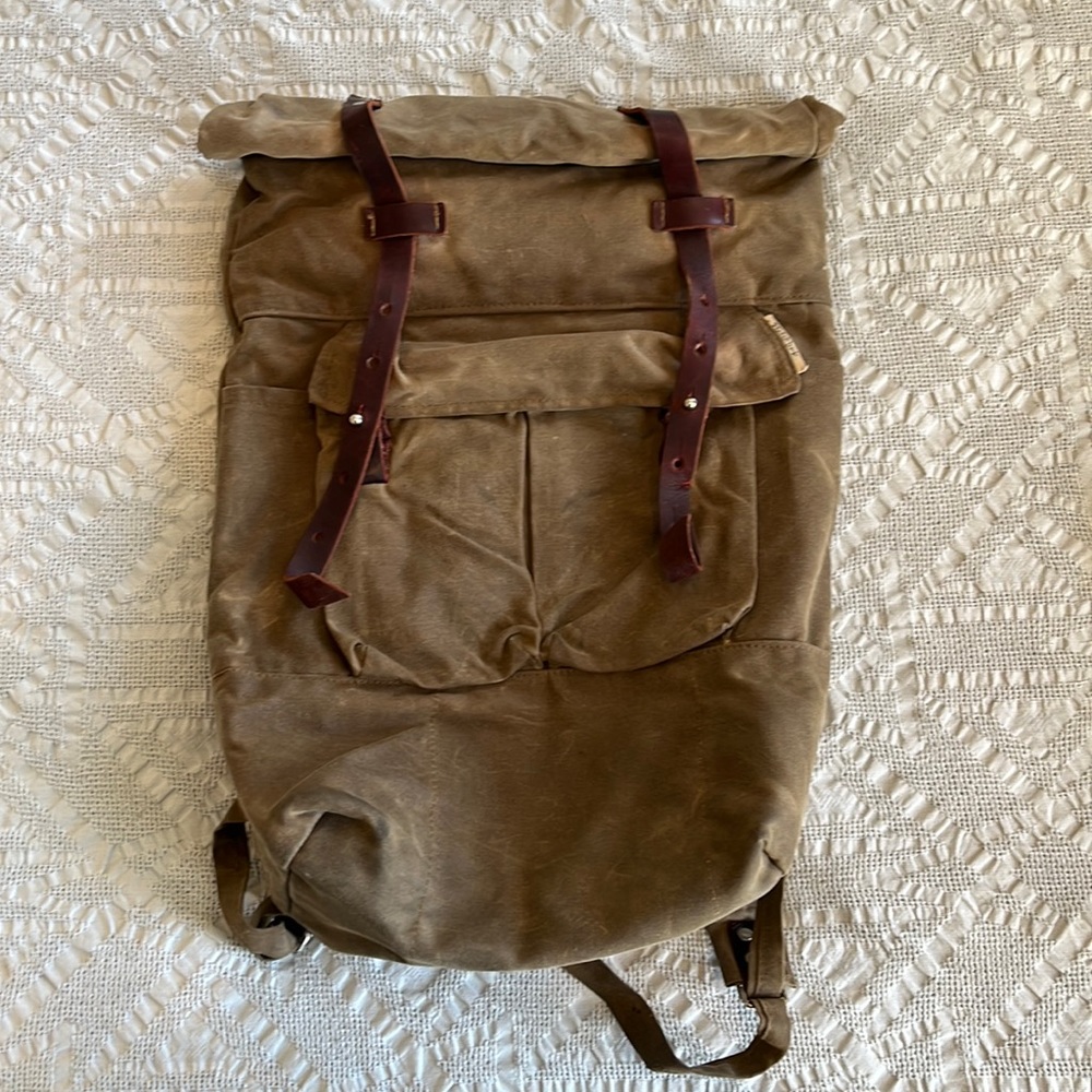 Waxed Canvas Backpack